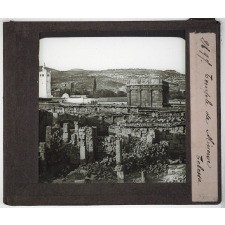 Algérie. Temple de Minerve. Tebessa.