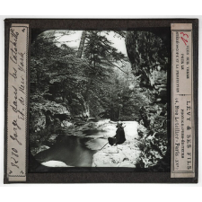 Etats-Unis. Régions Atlantique nord et sud. Gorge dans les Catskills. Et. de New York.