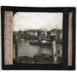 Allemagne. Hambourg. Saint Pauli. Vue des ponts.