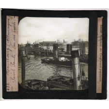 Allemagne. Hambourg. Saint Pauli. Vue des ponts.