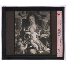La Peinture allemande et la peinture anglaise. Durer. La vierge, l'enfant et saint Jean.