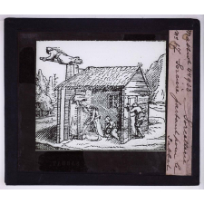 La Sorcellerie et les sorciers. Sorcière partant pour le sabbat.