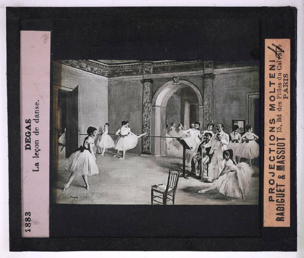Les Peintres de la vie moderne. Degas. La leçon de danse.