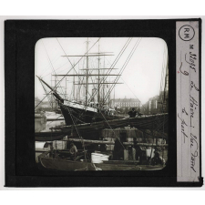 Normandie, Pays de Caux et d'Auge. Le Hâvre : Vue dans le port.