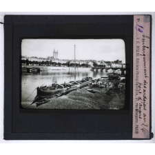 L'Ardoise. Embarquement des ardoises au port d'Angers.