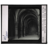 Normandie. Mont Saint Michel. Salle des Chevaliers.