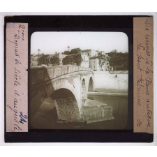 Les Ruines de la Rome antique depuis le siècle d'Auguste. Le pont Fabricius.