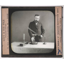 Optique et acoustique. Vibration des corps sonores. Le timbre vibre. Ministère de l'Instruction Publique.