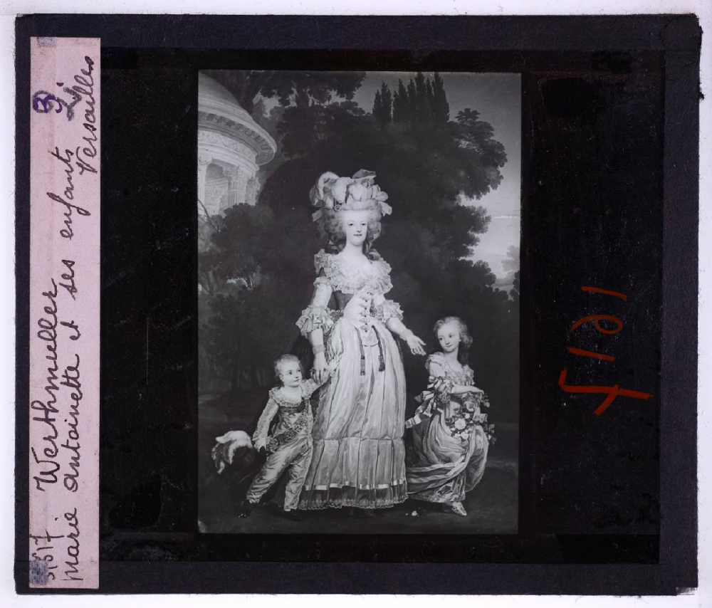 Louis XVI avant la Révolution. Werthmuller. Marie-Antoinette et ses enfants, Versailles.