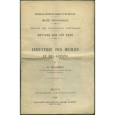 Industrie des huiles et des savons. Notices sur les vues.