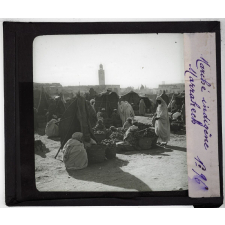 Algérie, Tunisie, Maroc. Marché indigène. Marrakech.