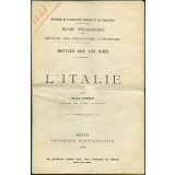 L'Italie. Notices sur les vues. 