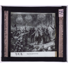 Les Etats généraux et la Constituante. Louis XVI au banquet des gardes du corps.