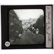 Tripolitaine. Porte de la ville à Tripoli.