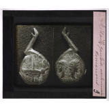 Monnaies et médailles. Médaille gauloise narbonnaise. Nemausus.