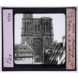L'Alsace historique. Strasbourg. Façade de la Cathédrale.
