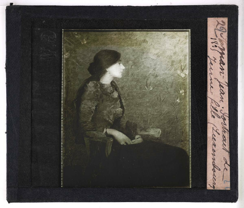 Le Costume au XIXè siècle. Armand-Jean. Portrait de jeune fille (Luxembourg).
