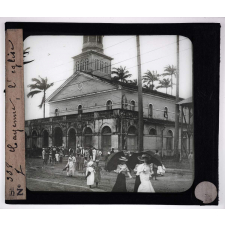 Guyane. Cayenne. L'Eglise.