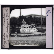 Madrid, Valladolid, La Granja, Avila. Madrid. La fontaine de Cybèle sur le Prado.