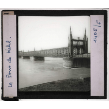 Les Bords du Rhin. Le Pont de Kehl.