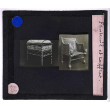 L'Art égyptien - II. La sculpture et la peinture. Fauteuil et coffret.