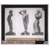 Art créto-mycénien. Bayadère et adorant. Bronzes.
