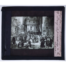 Scènes historiques. Devy : La procession de la Ligue.
