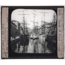 Bohème, Styrie, Trieste. Trieste. Le grand canal.