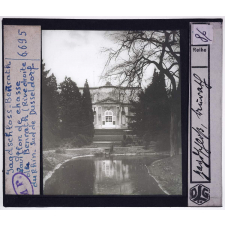 Rhin. Jagdschloss. Benrath. Pavillon de chasse de Benrath (Rive droite du Rhin-Sud de Dusseldorf).