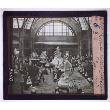 Les Palais de la rive droite et des Invalides. Grand Palais (intérieur) (Exp. 1900).