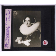 Musée de Haarlem (II). Joh. Verspronck. Portrait de Madame Colenbergj.