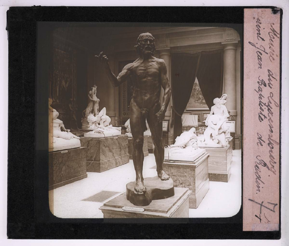 Le Musée du Luxembourg. Saint-Jean Baptiste, de Rodin.