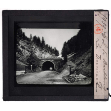 Vosges, Plateau lorrain, Alsace. Col de Bussang. Le Tunnel.