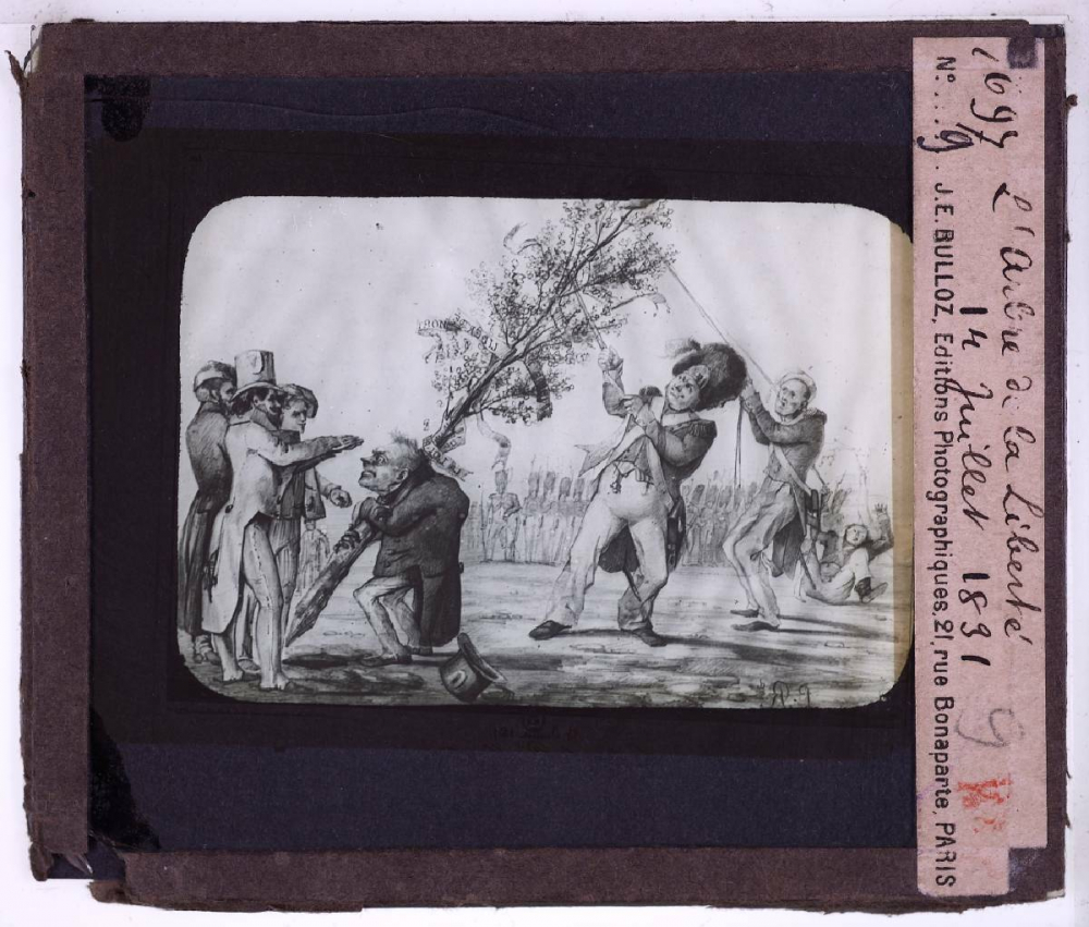 La Monarchie de Juillet. L'arbre de la Liberté, 14 juillet 1831.