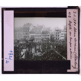L'Alsace-Lorraine en 1918. Strasbourg. Défilé des troupes alliées.