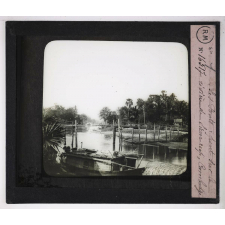 Les Ponts. Pont sur la rivière de Siem-Réap au Cambodge.