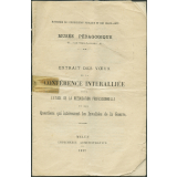 Extrait des voeux de la conférence interalliée pour l'étude de la rééducation professionnelle et des questions qui intéressent les invalides de guerre. Notices sur les vues.