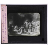Histoire de la gravure. Rembrandt. Jésus guérissant les malades.