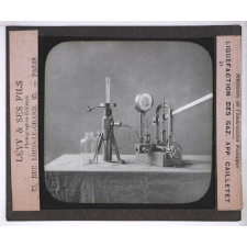 Le Gaz. Liquéfaction des gaz. App. Cailletet.