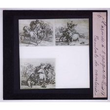 L'Armée à l'époque de Louis XIV. Combats de cavalerie.