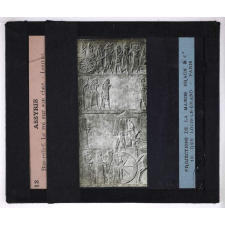 L'Art antique Egypte-Assyrie-Perse. Assyrie. Bas-relief, le roi sur son char.
