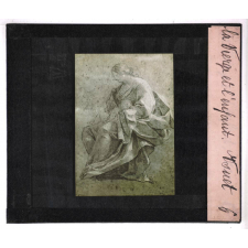 Le Dessin au Musée du Louvre : Ecole française. La Vierge et l'enfant. Vouet.