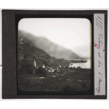 Les Alpes. Taloire et lac d'Annecy.