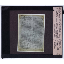 Histoire de l'écriture en France. Écriture en semi-onciale, seconde moitié du 7e siècle.