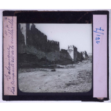 Salonique. Les remparts de la vieille ville.