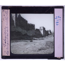 Salonique. Les remparts de la vieille ville.