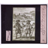 Costumes militaires des 17e et 18e siècles. Cavaliers armés du fusil et du pistolet - Louis XIV.