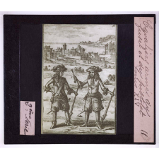 Costumes militaires des 17e et 18e siècles. Cavaliers armés du fusil et du pistolet - Louis XIV.