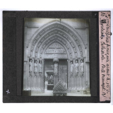 La Sculpture française d'après le musée de moulages du Trocadéro. I. Avant le XVIe siècle. Bordeaux. Cathédrale. Porte transept N.