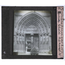 La Sculpture française d'après le musée de moulages du Trocadéro. I. Avant le XVIe siècle. Bordeaux. Cathédrale. Porte transept N.